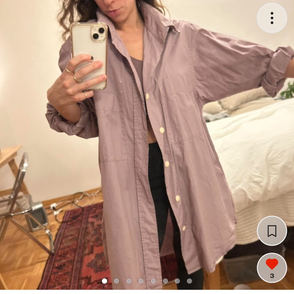 Steven Alan oversized tunic with pockets!